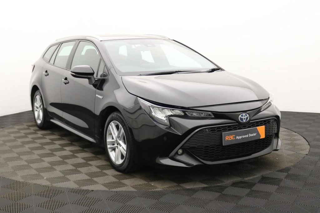 USED 2021 21 TOYOTA COROLLA 1.8 VVT-h GPF Icon Tech Touring Sports 5dr Petrol Hybrid CVT Euro 6 (s/s) (122 ps) Sat Nav, Camera, Park Assist