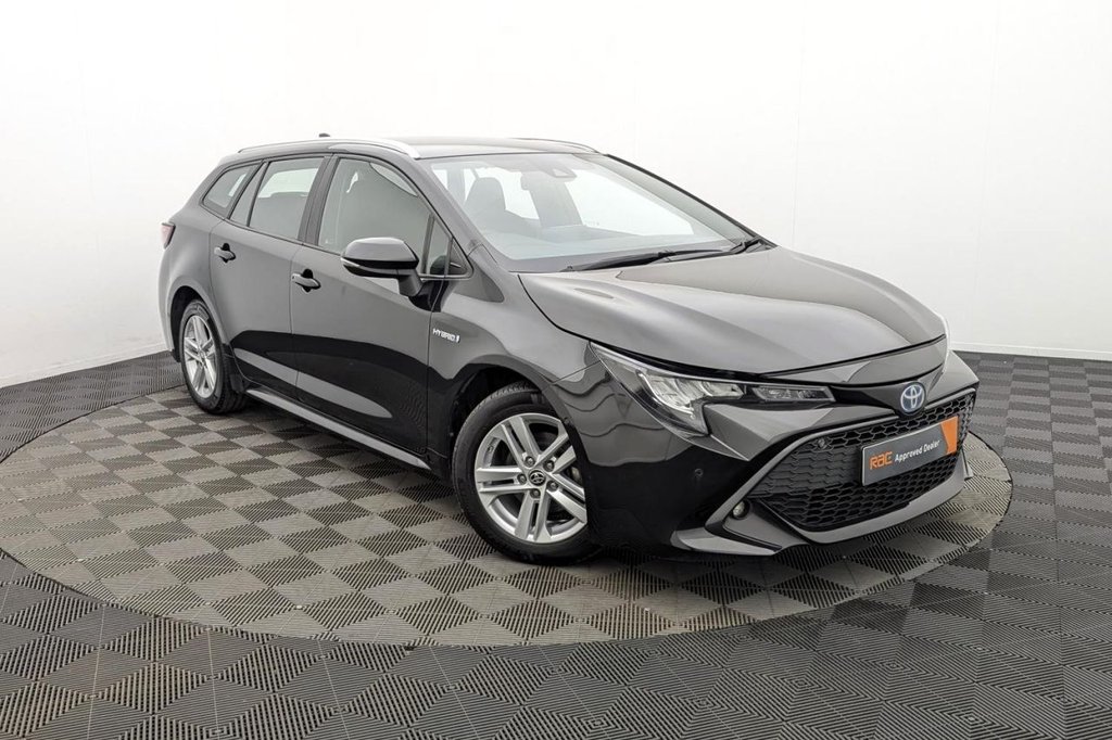 USED 2021 21 TOYOTA COROLLA 1.8 VVT-h GPF Icon Tech Touring Sports 5dr Petrol Hybrid CVT Euro 6 (s/s) (122 ps) Sat Nav, Camera, Park Assist