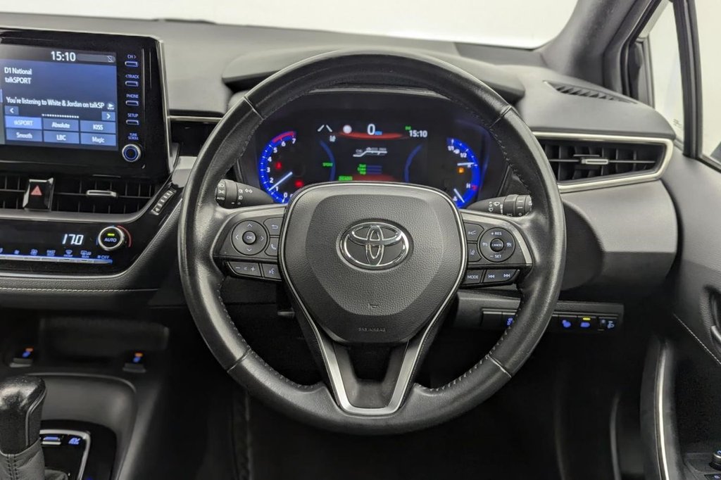 USED 2021 21 TOYOTA COROLLA 1.8 VVT-h GPF Icon Tech Touring Sports 5dr Petrol Hybrid CVT Euro 6 (s/s) (122 ps) Sat Nav, Camera, Park Assist