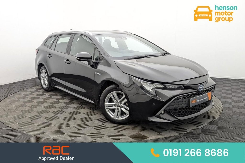 USED 2021 21 TOYOTA COROLLA 1.8 VVT-h GPF Icon Tech Touring Sports 5dr Petrol Hybrid CVT Euro 6 (s/s) (122 ps) Sat Nav, Camera, Park Assist