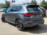 USED 2020 70 SEAT CUPRA ATECA 2.0 TSI SUV 5dr Petrol DSG 4Drive Euro 6 (s/s) (300 ps) Finished in RHODIUM GREY MET with LEATHER ALCANTARA SPORTS TRIM. This high performance compact SUV, known for blending SUV practicality with sports car thrills. In short this Ateca is quick, practical and handles pretty well. Features includes Sat Nav, Virtual Dash, Quad Pipe Exhaust, DAB and Apple Play, B/Tooth, Park Assist, 360 Top View Cameras and more. Dealer serviced at 7794 miles, 18075 miles, 33939 miles, 44656 miles and at 54263 miles.