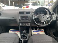 USED 2016 66 VOLKSWAGEN POLO 1.2 TSI BlueMotion Tech Match Hatchback 5dr Petrol Manual Euro 6 (s/s) (90 ps) 1 OWNER | S-NAV | PARKING AID