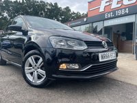 USED 2016 66 VOLKSWAGEN POLO 1.2 TSI BlueMotion Tech Match Hatchback 5dr Petrol Manual Euro 6 (s/s) (90 ps) 1 OWNER | S-NAV | PARKING AID