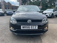 USED 2016 66 VOLKSWAGEN POLO 1.2 TSI BlueMotion Tech Match Hatchback 5dr Petrol Manual Euro 6 (s/s) (90 ps) 1 OWNER | S-NAV | PARKING AID
