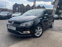 USED 2016 66 VOLKSWAGEN POLO 1.2 TSI BlueMotion Tech Match Hatchback 5dr Petrol Manual Euro 6 (s/s) (90 ps) 1 OWNER | S-NAV | PARKING AID
