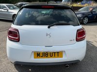 USED 2018 18 DS AUTOMOBILES DS 3 1.2 PureTech Connected Chic Hatchback 3dr Petrol Manual Euro 6 (s/s) (110 ps) BARGAIN PRICE - PLEASE READ BELOW