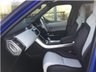 USED 2020 69 LAND ROVER RANGE ROVER SPORT 5.0 P575 V8 GPF SVR SUV 5dr Petrol Auto 4WD Euro 6 (s/s) (575 ps) SATIN SVO VELOCITY BLUE+CARBON