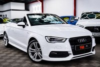 USED 2014 64 AUDI A3 CABRIOLET 1.4 TFSI CoD S line Convertible 2dr Petrol Manual Euro 6 (s/s) (150 ps) 