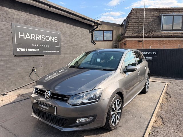2014 VOLKSWAGEN POLO 1.4 MATCH EDITION EURO 5 5DR 2014 73,000 MILES GREY FAST CHARGE... photo