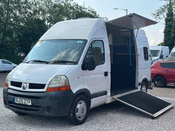 2005 RENAULT MASTER 2.5 TD dCi 35 FWD  L3 H3 HORSEBOX &pound;7990.00