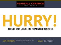 USED 2015 15 MINI ROADSTER 1.6 Cooper Convertible 2dr Petrol Manual Euro 6 (s/s) (122 ps) BLUETOOTH~DAB~A/C~HEATED SEATS