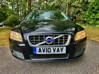 USED 2010 10 VOLVO V70 2.4 D5 SE Estate 5dr Diesel Geartronic Euro 5 (205 ps) RETIRED GENTLEMAN OWNER SINCE FEB 2015//X18 SERVICE HISTORY STAMPS //CAMBELT RENEWED @76,000 MILES//FULL BLACK LEATHER HEATED SEATS//CRUISE CONTROL//HEADLIGHT WASHERS//ROOF-RAILS\\\\PART EXCHANGE TO CLEAR\\\\ (205 ps) RETIRED GENTLEMAN OWNER SINCE FEB 2015//X18 SERVICE HISTORY STAMPS //CAMBELT RENEWED @76,000 MILES//FULL BLACK LEATHER HEATED SEATS//CRUISE CONTROL//HEADLIGHT WASHERS//ROOF-RAILS//PART EXCHANGE TO CLEAR