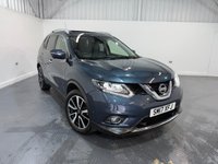 USED 2017 17 NISSAN X-TRAIL 1.6 dCi Tekna SUV 5dr Diesel Manual 4WD Euro 6 (s/s) (130 ps) 2 keys, 360 camera, pan roof, NAV