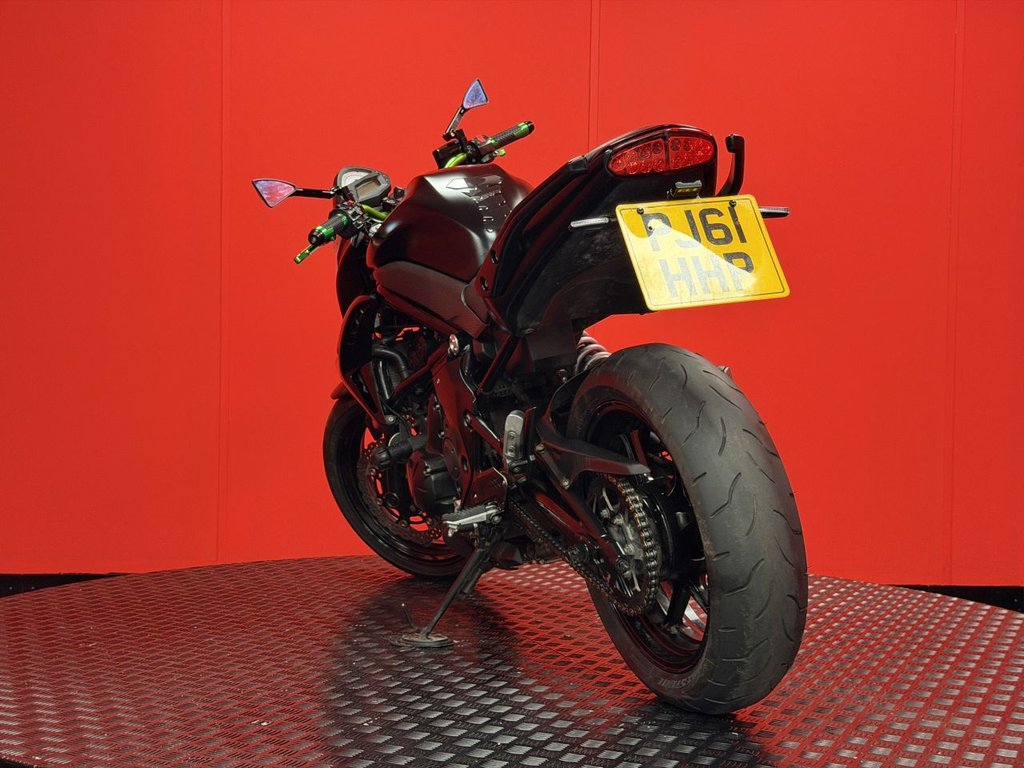 USED 2012 61 KAWASAKI ER-6N TRADE BIKES AT TRADE PRICES AFTERMARKET EXHAUST