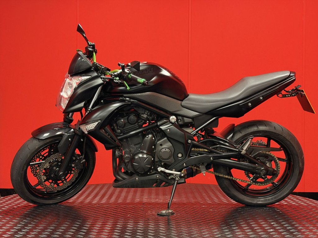 USED 2012 61 KAWASAKI ER-6N TRADE BIKES AT TRADE PRICES AFTERMARKET EXHAUST