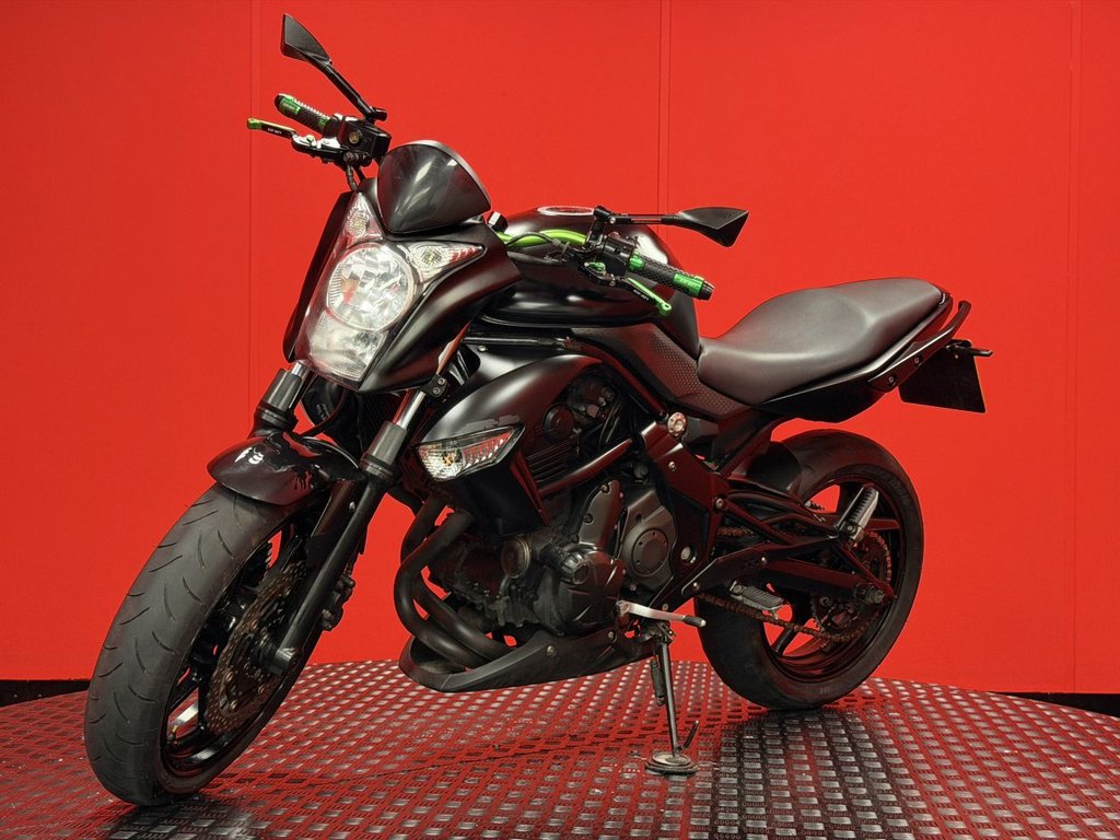 USED 2012 61 KAWASAKI ER-6N TRADE BIKES AT TRADE PRICES AFTERMARKET EXHAUST
