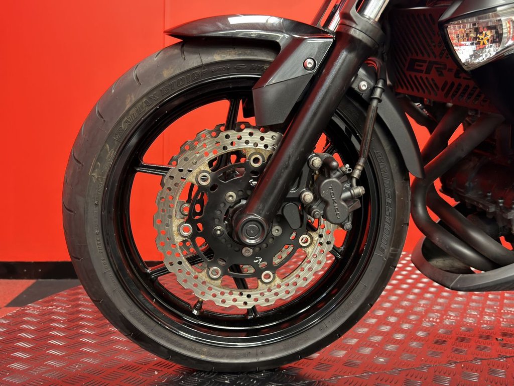 USED 2012 61 KAWASAKI ER-6N TRADE BIKES AT TRADE PRICES AFTERMARKET EXHAUST