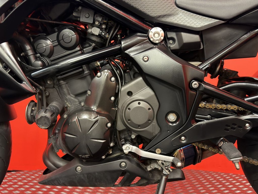 USED 2012 61 KAWASAKI ER-6N TRADE BIKES AT TRADE PRICES AFTERMARKET EXHAUST