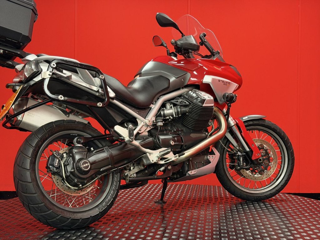 USED 2008 08 MOTO GUZZI STELVIO 1200 TRADE BIKES AT TRADE PRICES TOP BOX - 2 KEYS - HPI CLEAR