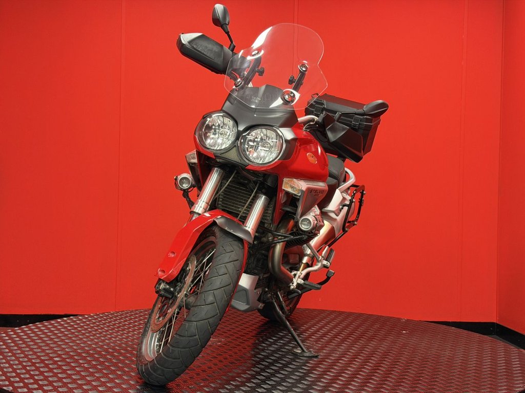 USED 2008 08 MOTO GUZZI STELVIO 1200 TRADE BIKES AT TRADE PRICES TOP BOX - 2 KEYS - HPI CLEAR