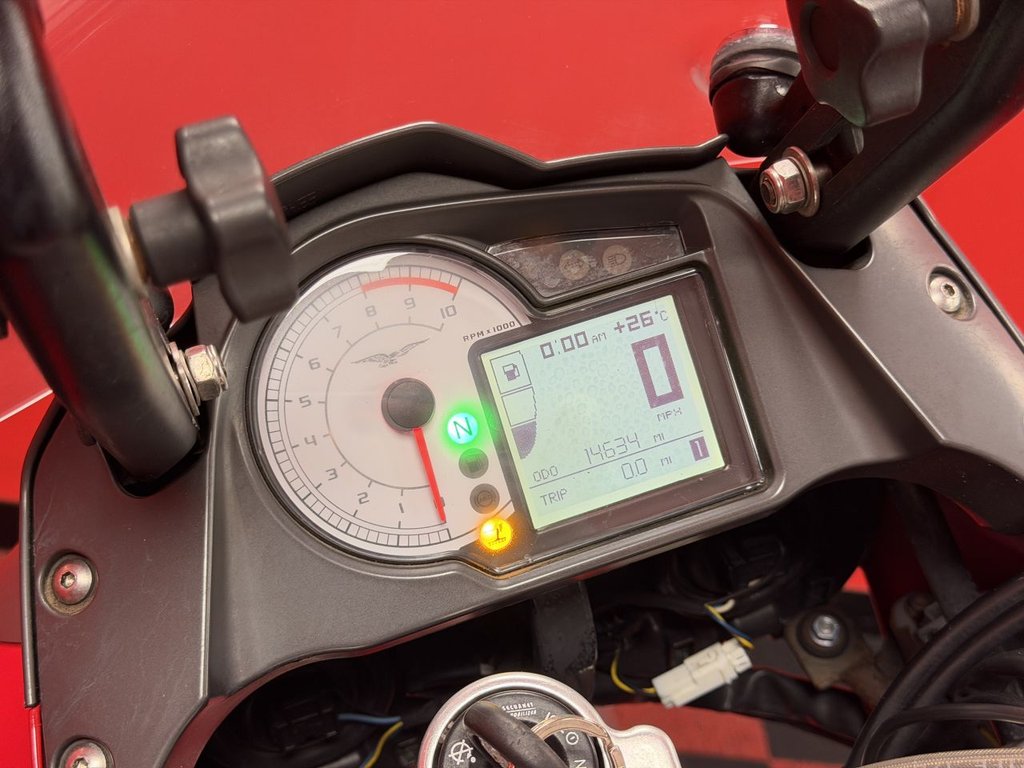 USED 2008 08 MOTO GUZZI STELVIO 1200 TRADE BIKES AT TRADE PRICES TOP BOX - 2 KEYS - HPI CLEAR