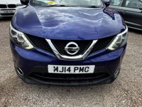 USED 2014 14 NISSAN QASHQAI 1.2 DIG-T Acenta Premium SUV 5dr Petrol Manual 2WD Euro 5 (s/s) (115 ps) PANROOF, SAT NAV, AIR CON, REVERSE CAMERA