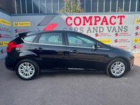 USED 2013 13 FORD FOCUS 1.6 TDCi Titanium Hatchback 5dr Diesel Manual Euro 5 (s/s) (115 ps) PARKING SENSORS, BLUETOOTH!!!