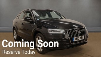 2013 AUDI Q3 2.0 TFSI S line SUV 5dr Petrol S Tronic quattro Euro 5 (s/s) (170 ps) &pound;8495.00
