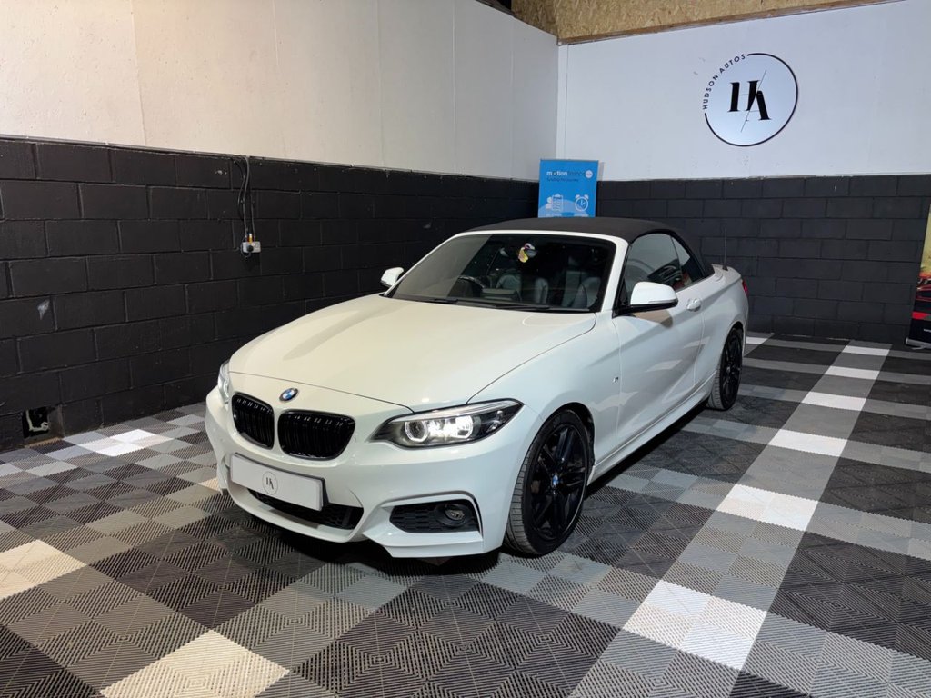 USED 2018 18 BMW 2 SERIES 2.0 218d M Sport Convertible 2dr Diesel Auto Euro 6 (s/s) (150 ps) 