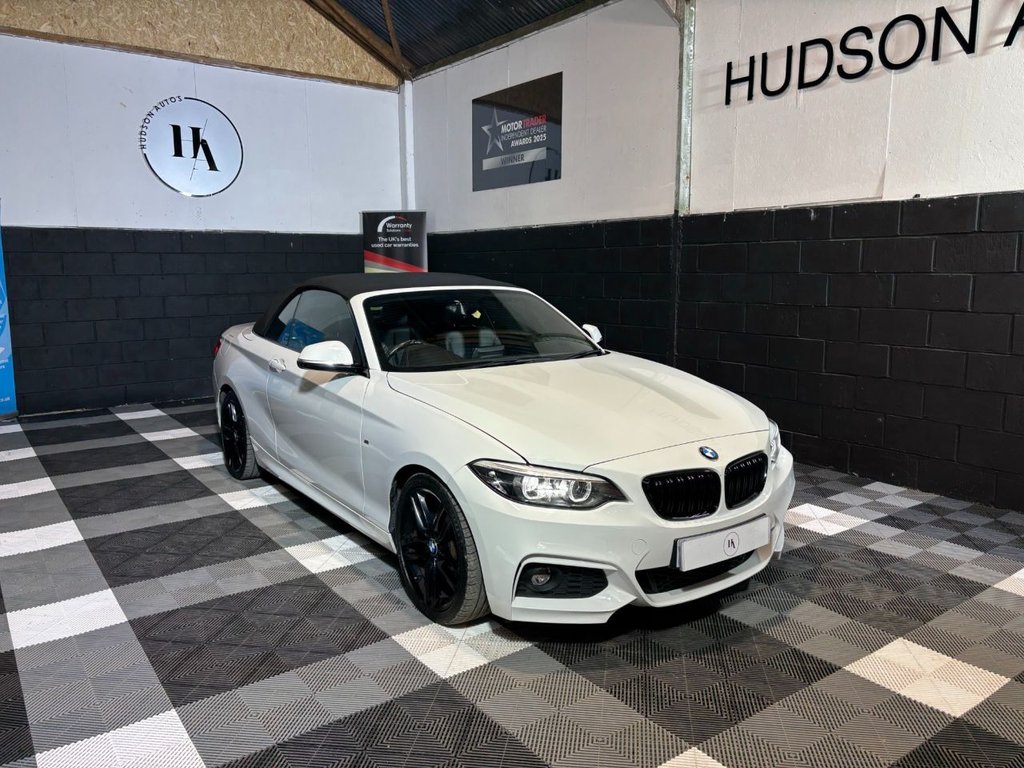 USED 2018 18 BMW 2 SERIES 2.0 218d M Sport Convertible 2dr Diesel Auto Euro 6 (s/s) (150 ps) 