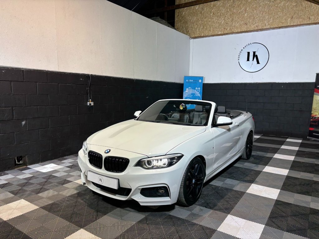 USED 2018 18 BMW 2 SERIES 2.0 218d M Sport Convertible 2dr Diesel Auto Euro 6 (s/s) (150 ps) 