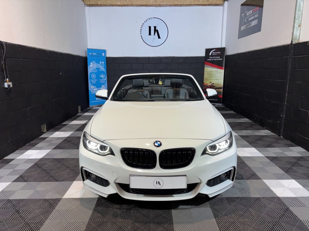 USED 2018 18 BMW 2 SERIES 2.0 218d M Sport Convertible 2dr Diesel Auto Euro 6 (s/s) (150 ps) 