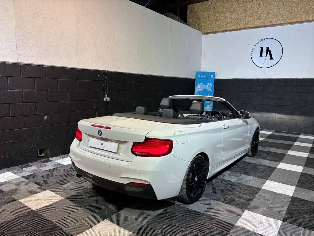 USED 2018 18 BMW 2 SERIES 2.0 218d M Sport Convertible 2dr Diesel Auto Euro 6 (s/s) (150 ps) 
