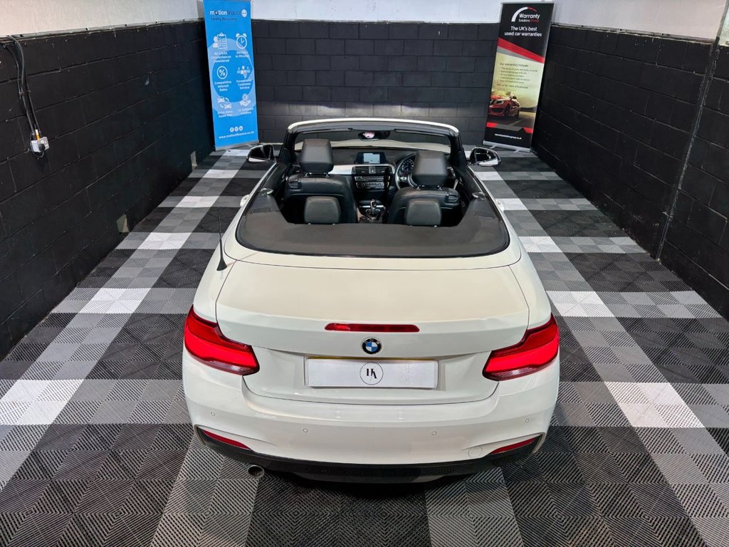 USED 2018 18 BMW 2 SERIES 2.0 218d M Sport Convertible 2dr Diesel Auto Euro 6 (s/s) (150 ps) 