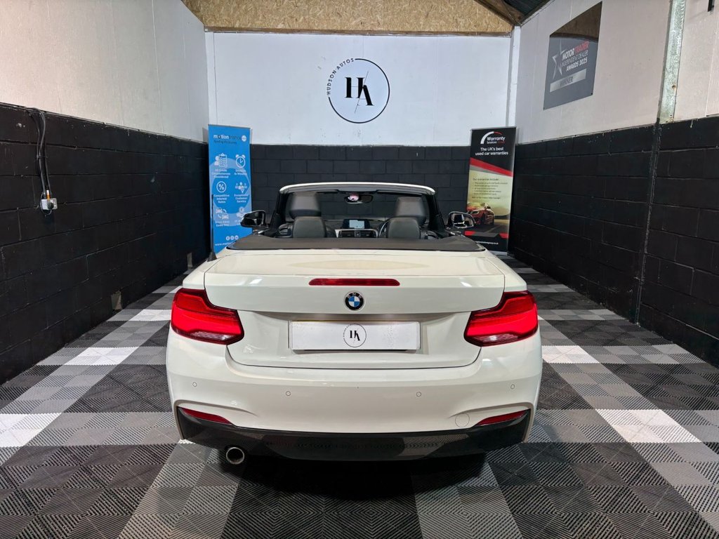 USED 2018 18 BMW 2 SERIES 2.0 218d M Sport Convertible 2dr Diesel Auto Euro 6 (s/s) (150 ps) 