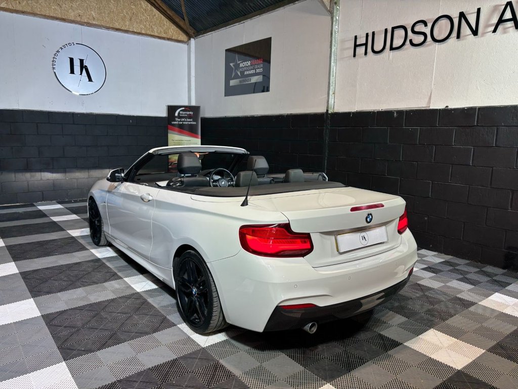 USED 2018 18 BMW 2 SERIES 2.0 218d M Sport Convertible 2dr Diesel Auto Euro 6 (s/s) (150 ps) 