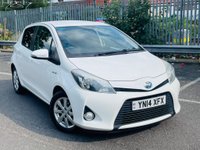 USED 2014 14 TOYOTA YARIS 1.5 VVT-h Icon Plus CVT Euro 5 5dr JUST SERVICED, ULEZ COMPLIANCE