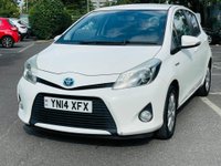 USED 2014 14 TOYOTA YARIS 1.5 VVT-h Icon Plus CVT Euro 5 5dr JUST SERVICED, ULEZ COMPLIANCE