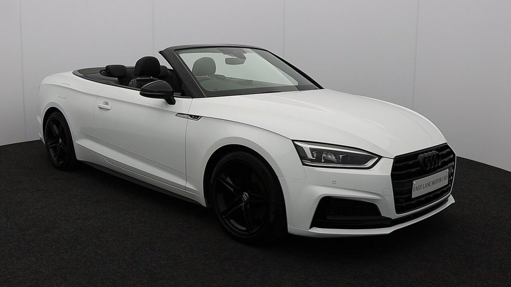 USED 2018 18 AUDI A5 CABRIOLET 2.0 TFSI S line Convertible 2dr Petrol Manual Euro 6 (s/s) (190 ps) 