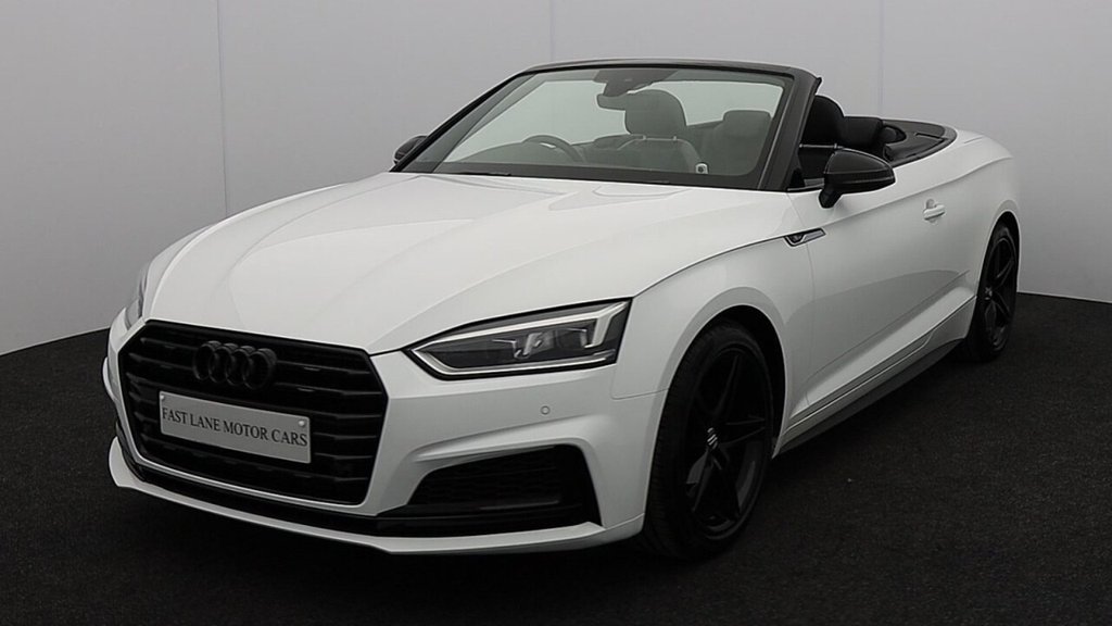 USED 2018 18 AUDI A5 CABRIOLET 2.0 TFSI S line Convertible 2dr Petrol Manual Euro 6 (s/s) (190 ps) 