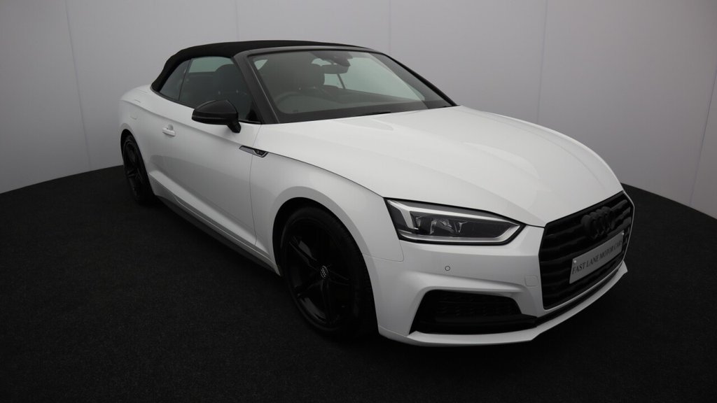 USED 2018 18 AUDI A5 CABRIOLET 2.0 TFSI S line Convertible 2dr Petrol Manual Euro 6 (s/s) (190 ps) 