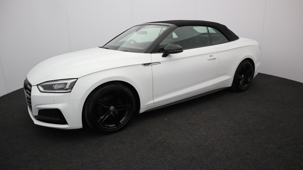 USED 2018 18 AUDI A5 CABRIOLET 2.0 TFSI S line Convertible 2dr Petrol Manual Euro 6 (s/s) (190 ps) 