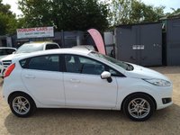 USED 2013 13 FORD FIESTA 1.0T EcoBoost Zetec Euro 5 (s/s) 5dr Â£20 TAX+SATNAV+DAB+P-SENSORS