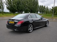 USED 2017 67 MERCEDES-BENZ C CLASS 2.1 C220d AMG Line Saloon 4dr Diesel G-Tronic+ Euro 6 (s/s) (170 ps) 