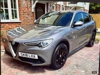 USED 2018 18 ALFA ROMEO STELVIO 2.0T Milano Edizione SUV 5dr Petrol Auto Q4 AWD Euro 6 (s/s) (280 ps) .TWIN PANORAMIC SUNROOFS.