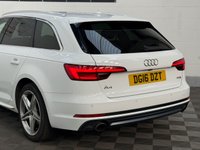 USED 2016 16 AUDI A4 AVANT 2.0 TFSI S line Estate 5dr Petrol S Tronic Euro 6 (s/s) (190 ps) 