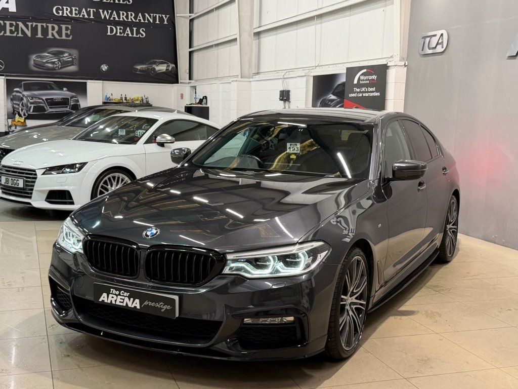 USED 2017 17 BMW 5 SERIES 3.0 530d M Sport Saloon 4dr Diesel Auto Euro 6 (s/s) (265 ps) 