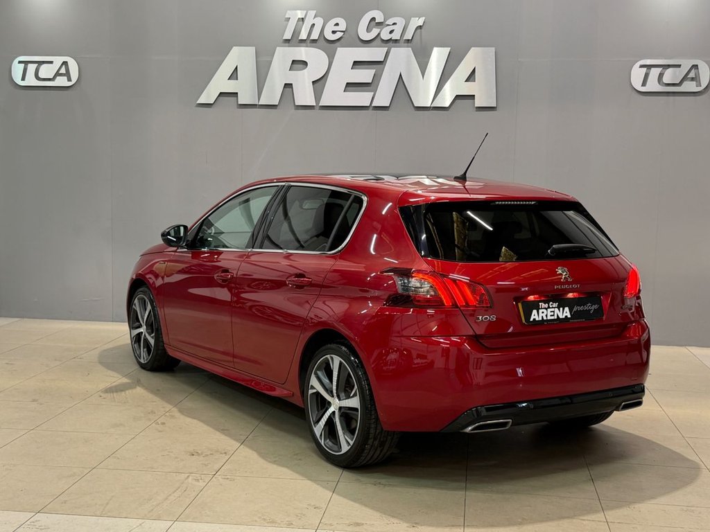 USED 2018 18 PEUGEOT 308 1.2 PureTech GT Line Hatchback 5dr Petrol Manual Euro 6 (s/s) (130 ps) 