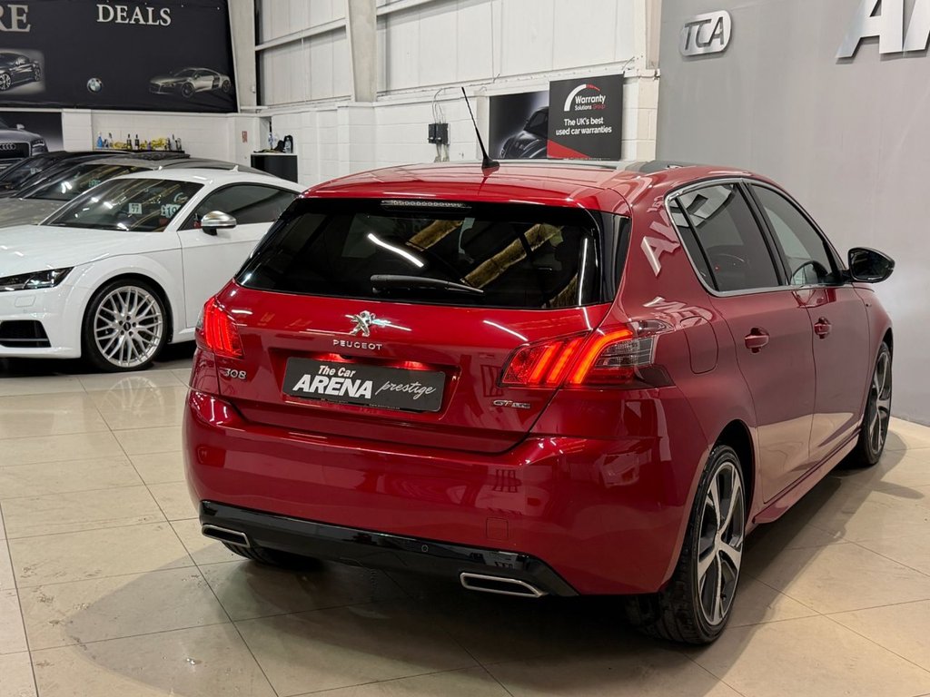 USED 2018 18 PEUGEOT 308 1.2 PureTech GT Line Hatchback 5dr Petrol Manual Euro 6 (s/s) (130 ps) 