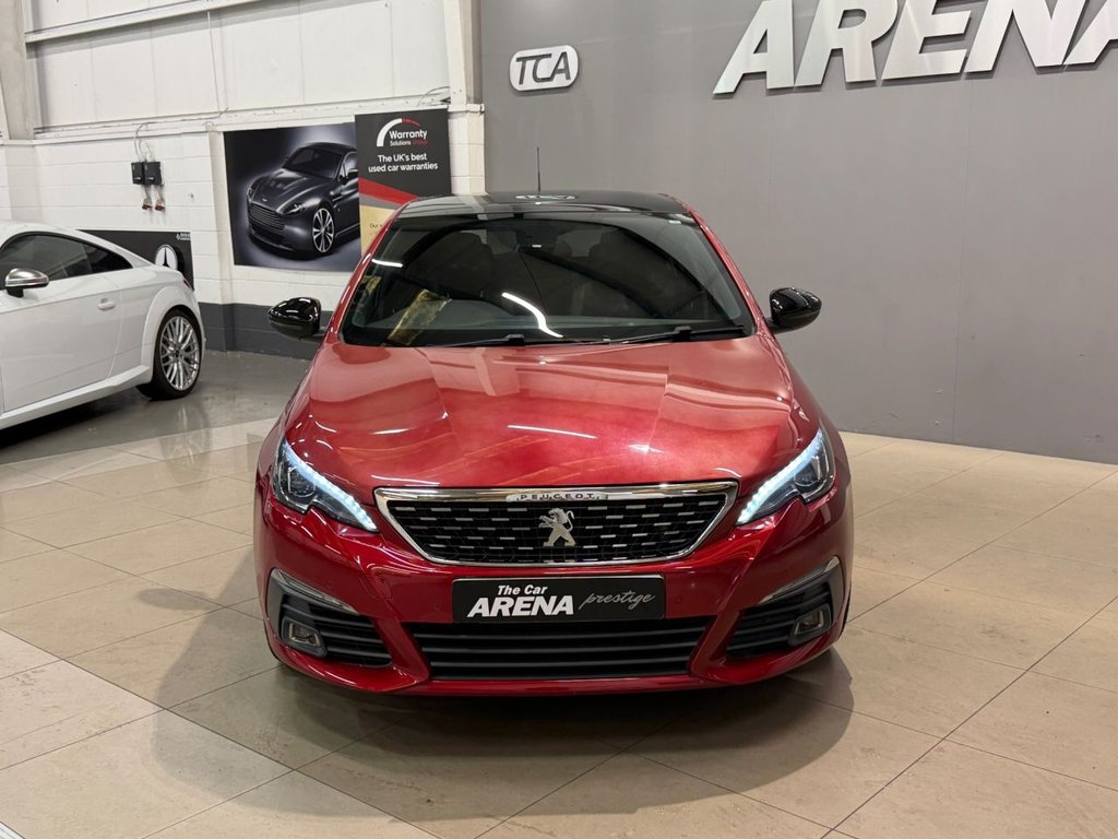 USED 2018 18 PEUGEOT 308 1.2 PureTech GT Line Hatchback 5dr Petrol Manual Euro 6 (s/s) (130 ps) 